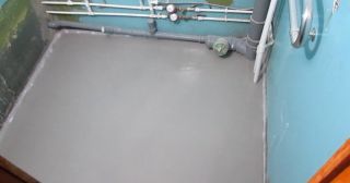 Наливной пол в туалете Череповец, цена от 890 руб.